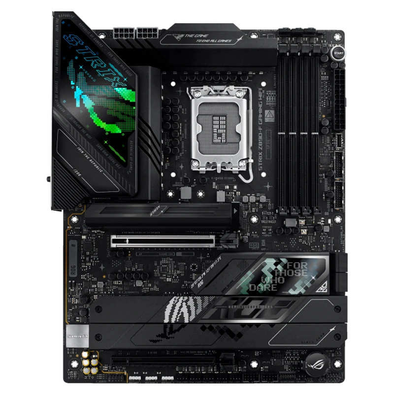 Motherboard Asus Rog Strix Z890-f Gaming Wifi, Chipset Intel Z890, Lga 1851, Hdmi, Dp, Atx