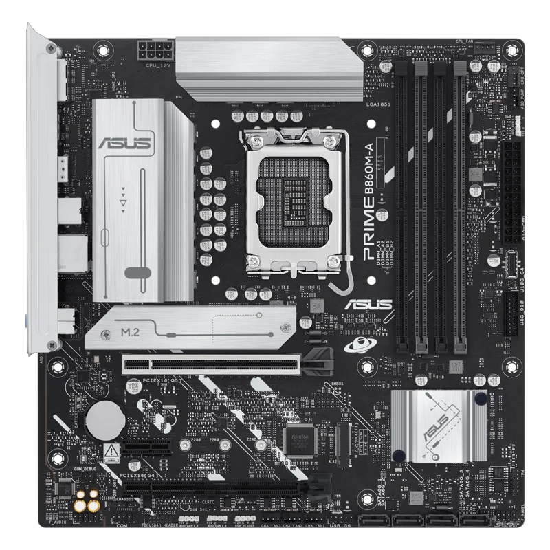 Motherboard Asus Prime B860m-a, Chipset Intel B860, Lga 1851, Hdmi, Dp, Matx