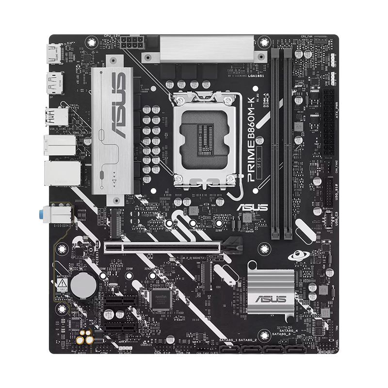 Motherboard Asus Prime B860m-k, Chipset Intel B860, Lga 1851, Hdmi, Dp, Matx