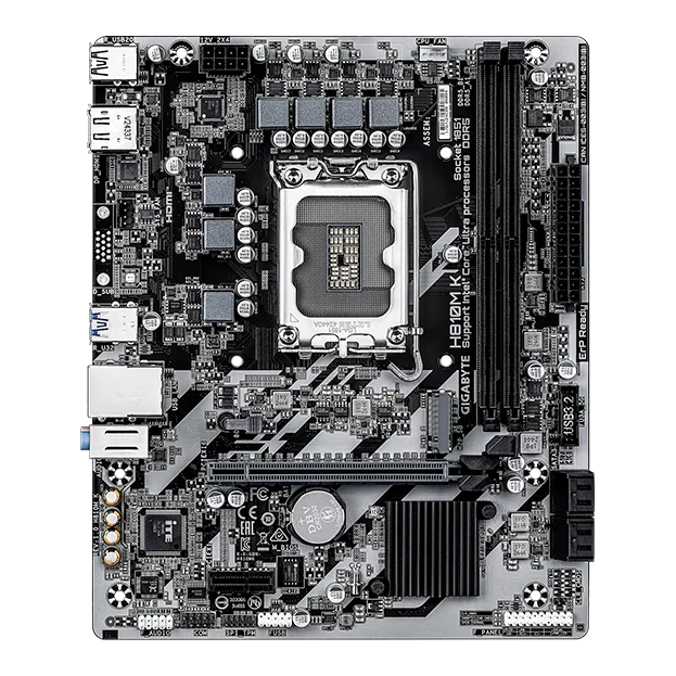 Motherboard Gigabyte H810m K, Chipset Intel H810, Lga 1851, Micro-atx