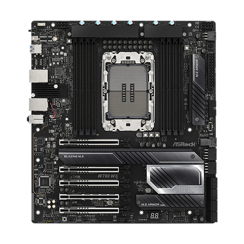 Motherboard Asrock W790 Ws R2.0, Chipset Intel W790, Lga4677, E-atx