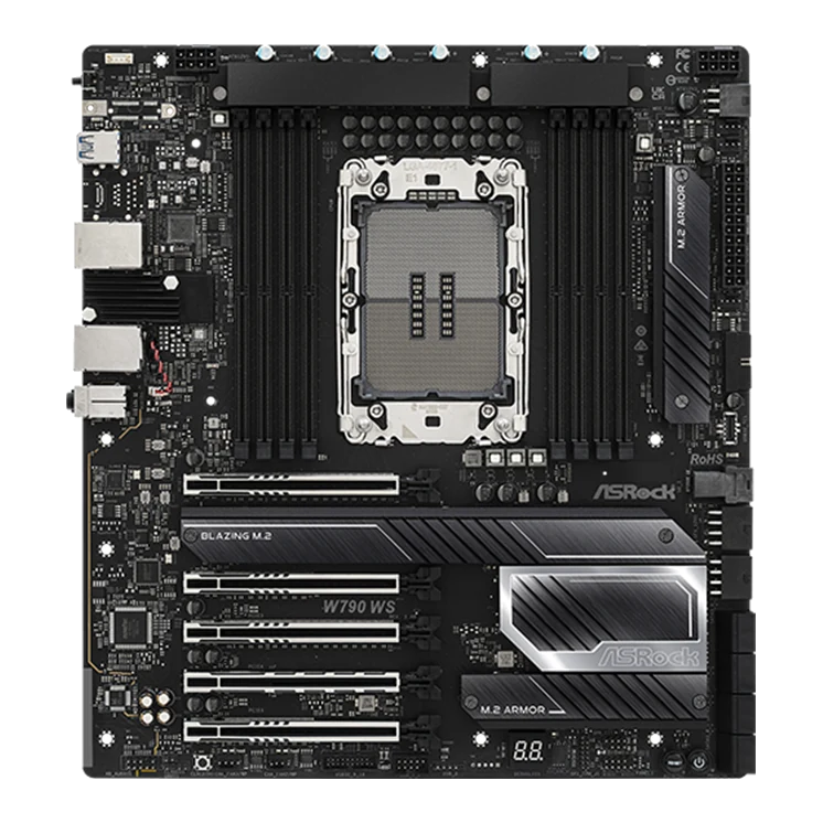 Motherboard Asrock W790 Ws R2.0, Chipset Intel W790, Lga4677, E-atx