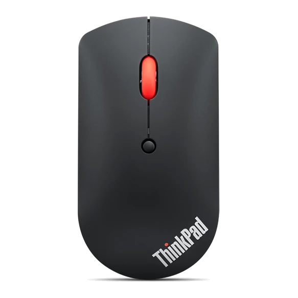 Mouse Lenovo Thinkpad Silencioso, Sensor Optico Azul, Interfaz Bluetooth, Color Negro