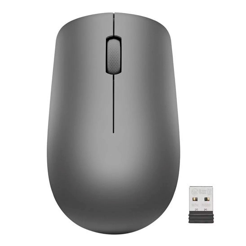 Mouse Lenovo 530 Inalambrico/diseño Ambidextro/sensor Optico/1200 Dpi/color Grafito. — vista 2