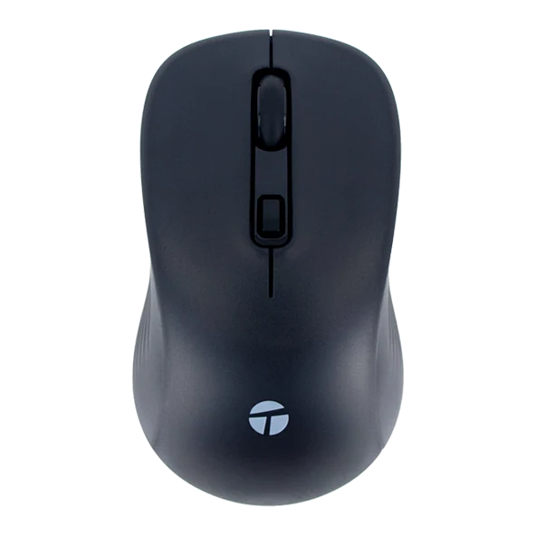 Mouse Inalámbrico Teros Te-1231s, 2.4ghz, Bt 5.0, 4 Botones, Usb, Negro
