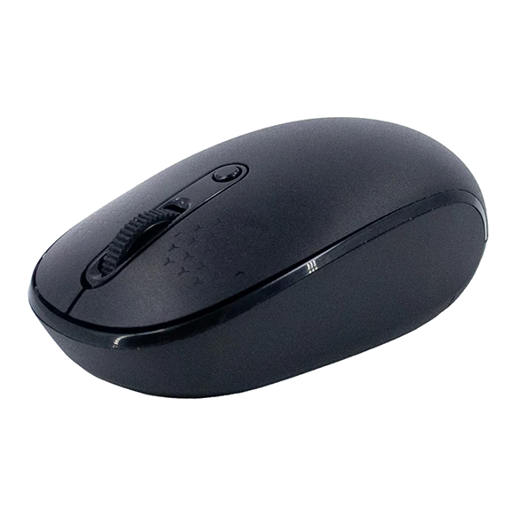 Mouse Inalámbrico Teros Te-1237s, Bt 5.0, 2.4ghz, Usb, Color Negro