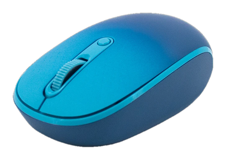 Mouse Inalámbrico Teros Te-1240s, 2.4ghz, 4 Botones, Usb, Color Azul — vista 2
