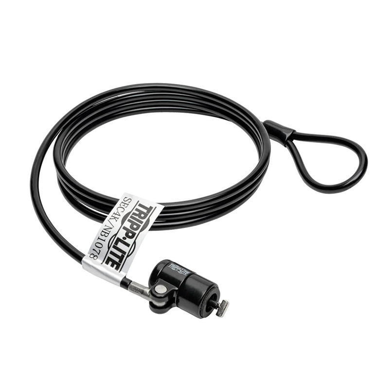 Cable De Seguridad Con Llave Para Laptop Tripp-lite Sec4k, 1.22 M, Negro.