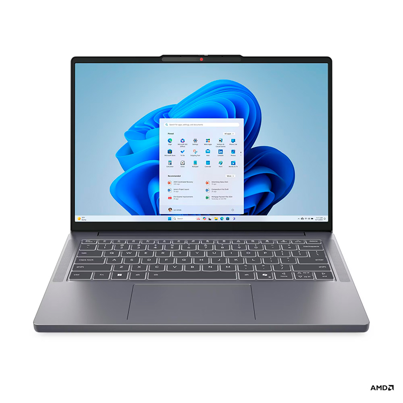 Notebook Lenovo Ideapad Slim 3, 14" Wuxga Oled, Ryzen 7 7735hs 3.2/4.75ghz, 16gb Ddr5-4800