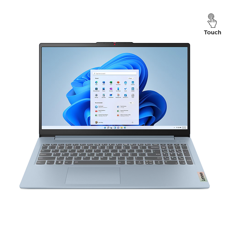Notebook Lenovo Ideapad Slim 3, 15.6" Fhd Ips Touch Core I5-12450h 2.0/4.4ghz, 16gb Lpddr5
