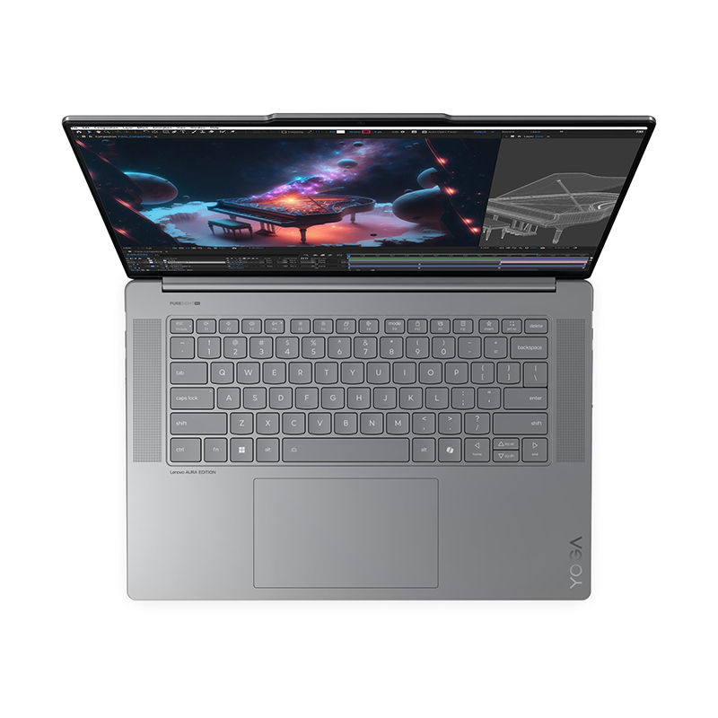 Notebook Lenovo Yoga Slim 7 15ill9, 15.3" 2.8k Wqxga+ Ips, Core Ultra 7 258v Hasta 4.8ghz — vista 2