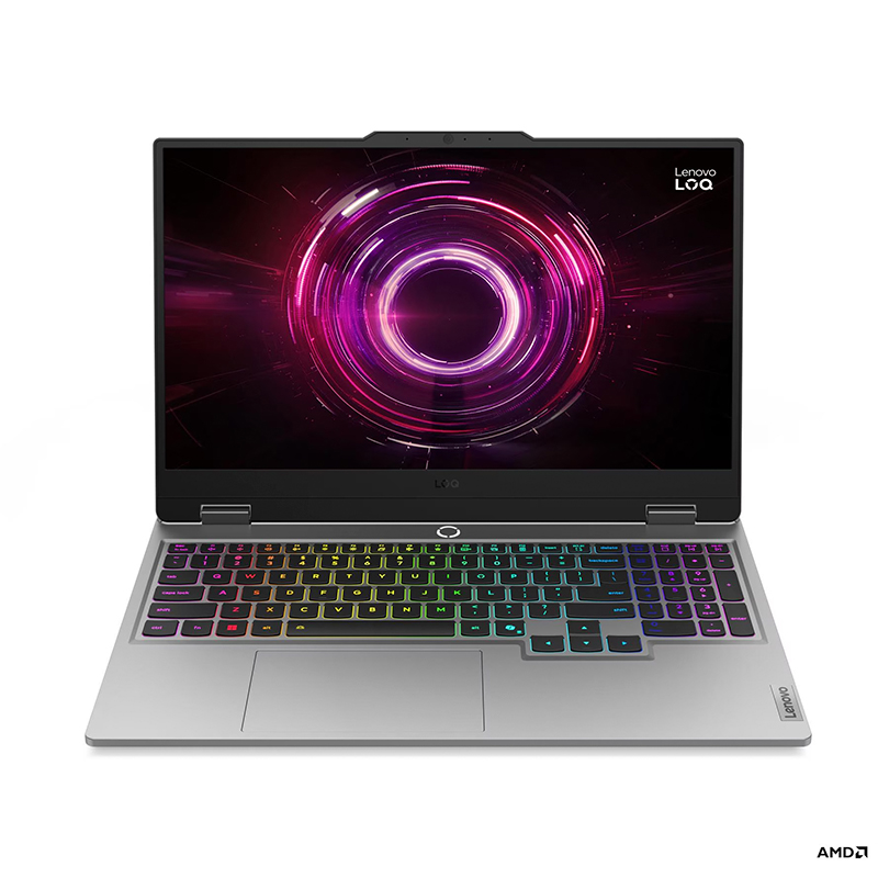 Notebook Gaming Lenovo Loq 15ahp10 15.6" Fhd Ips, Amd Ryzen 7 250 3.3/5.1ghz, 16gb Ddr5