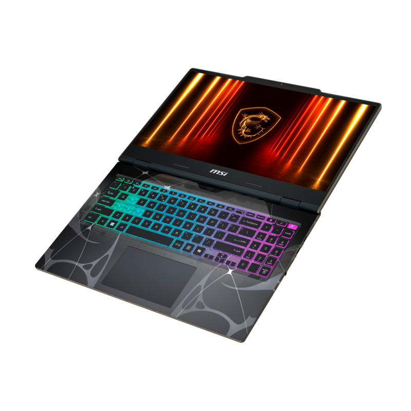 Notebook Gaming MSI Cyborg 15 B2RWEKG, 15.6" FHD IPS, Core 7-240H hasta 5.2GHz, 16GB DDR5