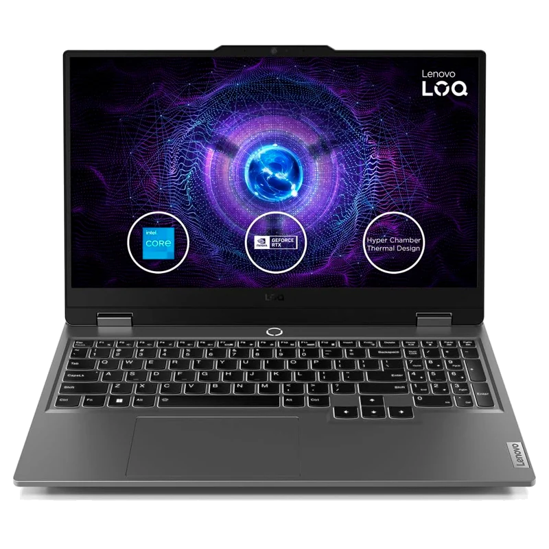 Notebook Lenovo Loq 15iax9 15.6" Fhd Ips, Core I5-12450hx Hasta 4.4ghz 8gb Ddr5-4800mhz
