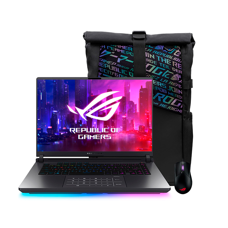 Nb Asus Rog Strix G16 G615jmr-rv396w/16" Wuxga Ips/core I9-14900hx 5.8g/16gb Ddr5/rtx 5060