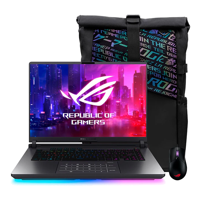 Nb Asus Rog Strix G16 G615jmr-rv396w/16" Wuxga Ips/core I9-14900hx 5.8g/16gb Ddr5/rtx 5060