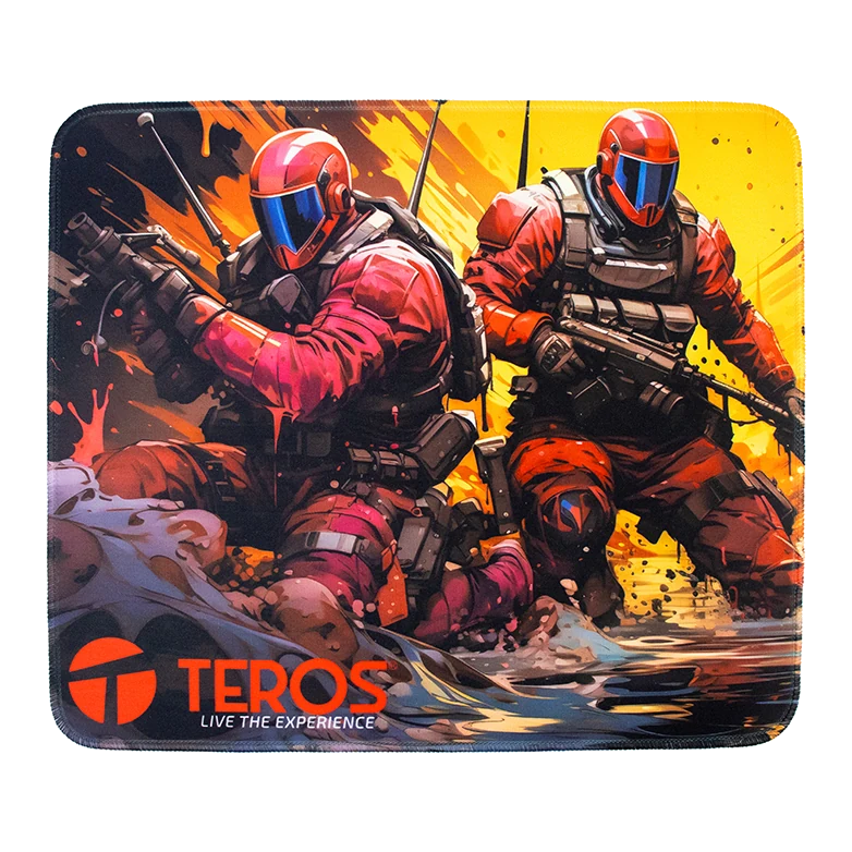 Mousepad Teros Te-3019s, Diseño Impreso