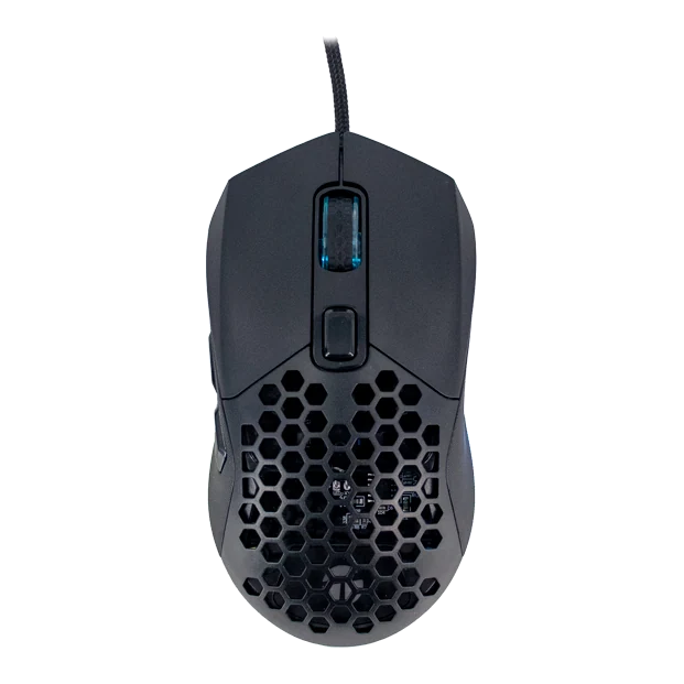 Mouse Gamer Teros Te-1232g, Dpi Hasta 7200, Rgb, 7 Botones, óptico, Negro