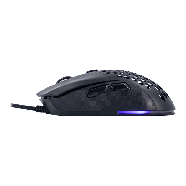 Mouse Gamer Teros Te-1232g, Dpi Hasta 7200, Rgb, 7 Botones, óptico, Negro — vista 2