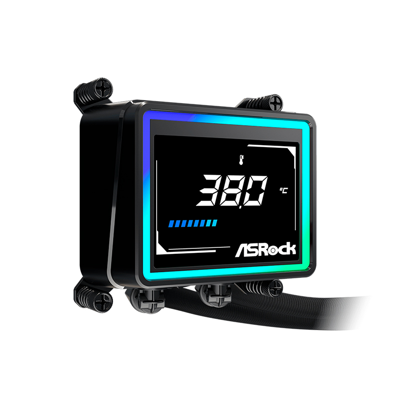 Refrigeracion Líquida 240mm Para Cpu Asrock Challenger 240 Digital — vista 2
