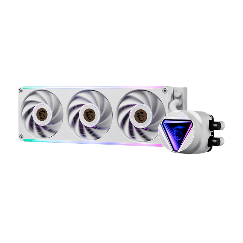 Refrigerador Líquido De Cpu Msi Mag Coreliquid C360 V2 White (3-fans) — vista 2