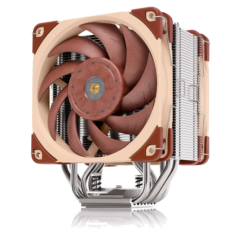 Fan-cooler Noctua Nh-u12a Nf-a12x25 Pwm, Dual, Premium Para Cpu (120mm/marron/22.6 Db)