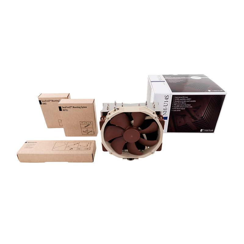 Fan-Cooler Noctua NH-U14S NF-A15 PWM Premium para CPU (140mm/Marron/24.6 dBA)