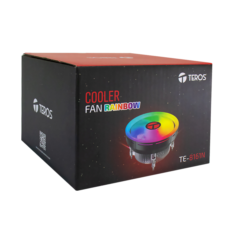 Cooler para procesador TEROS TE-8161N, Intel, TDP 90W Máx, aire