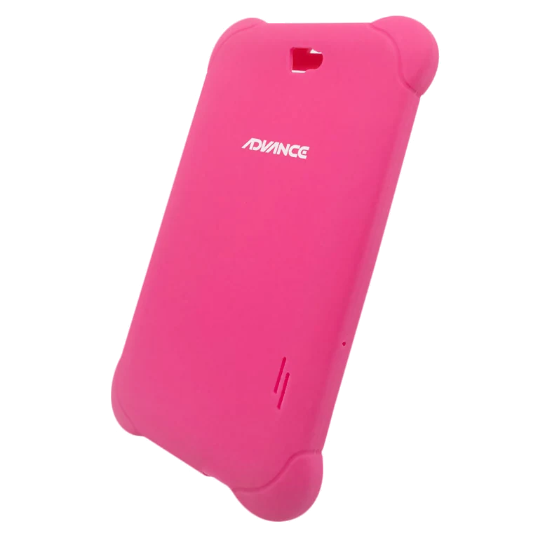 Rubber / Estuche De Goma Para Tablet Por5850, 7", Color Rosado