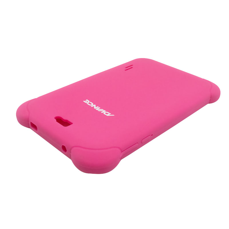 Rubber / Estuche de goma para Tablet POR5850, 7", color rosado