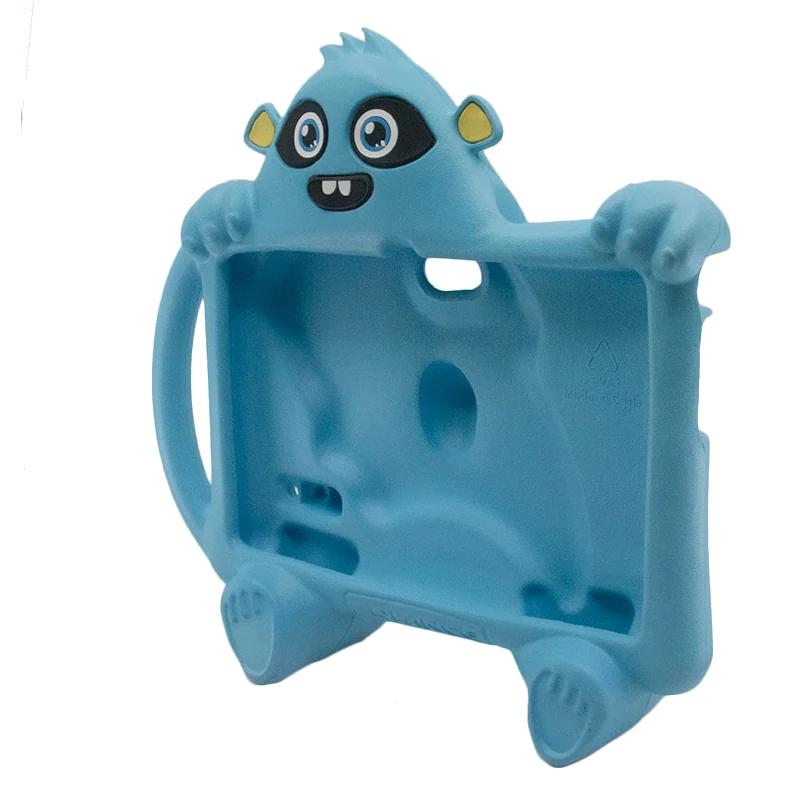 Protector Para Tablet Advance Mostrito, 7", Anti-impacto, Color Turquesa