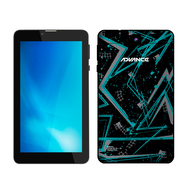 Tablet Advance Prime PR6152, 7" 1024x600, Android 11 Go , 3G, Dual SIM, 16GB, RAM 1GB.
