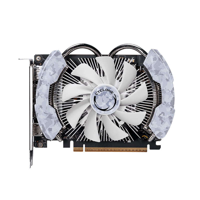 Tarjeta De Video Msi Geforce Rtx 5060 8g Cyclone Oc, 8 Gb Gddr7, Pcie 5.0 — vista 2