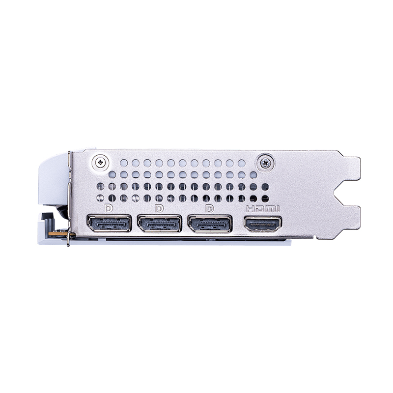 Tarjeta De Video Msi Geforce Rtx 5060 8g Ventus 2x Oc White, 8gb Gddr7, Pcie 5.0 X16 (x8) — vista 2