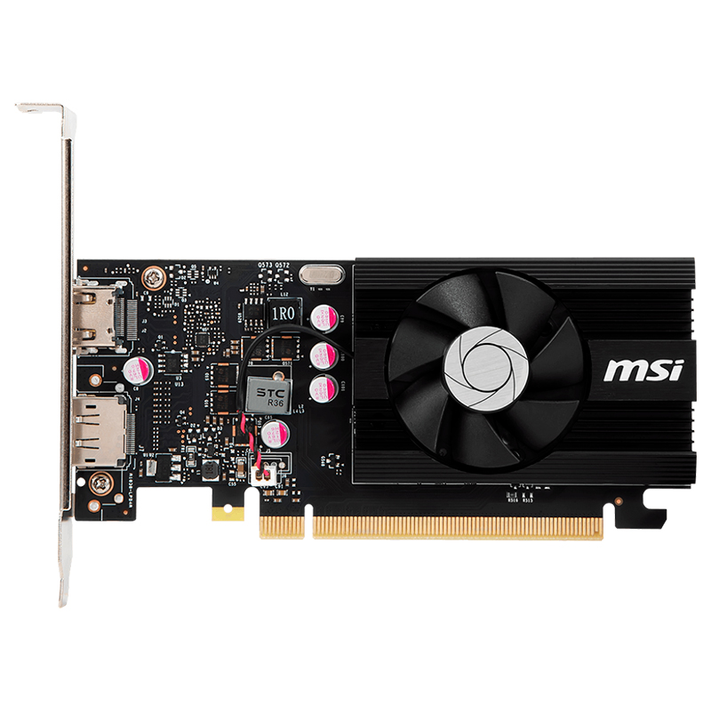 Tarjeta De Video Msi Geforce Gt 1030 4gd4 Lp Oc, 4gb Ddr4, Pcie Gen 3.0 X16 (utiliza X4)