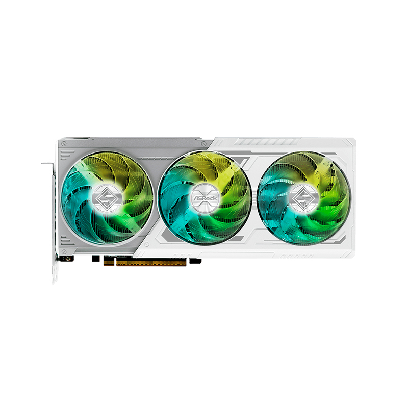 Tarjeta De Video Asrock Amd Radeon Rx 9070 Xt Steel Legend 16 Gb , 16 Gb Gddr6, Pci-e 5.0