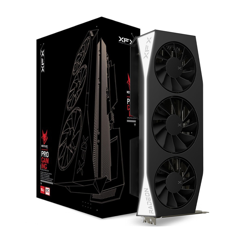 Tarjeta de video XFX Mercury AMD Radeon RX 9060 XT OC Gaming Edition, 16GB GDDR6, PCIe5