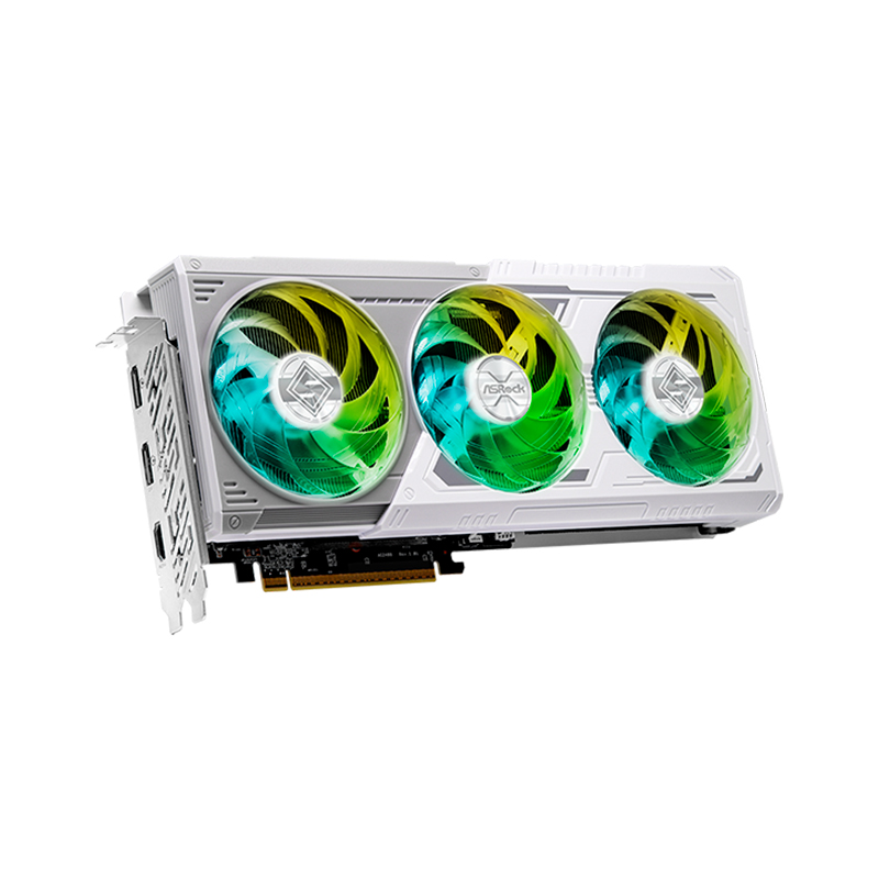 Tarjeta De Video Asrock Amd Radeon Rx 9060 Xt Steel Legend 8gb Oc, 8 Gb Gddr6, Pci-e 5.0 — vista 2