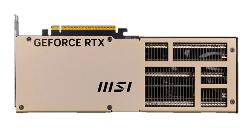 Tarjeta De Video Msi Geforce Rtx 5080 16g Inspire 3x Oc, 16gb Gddr7, Pcie Gen 5.0 — vista 2
