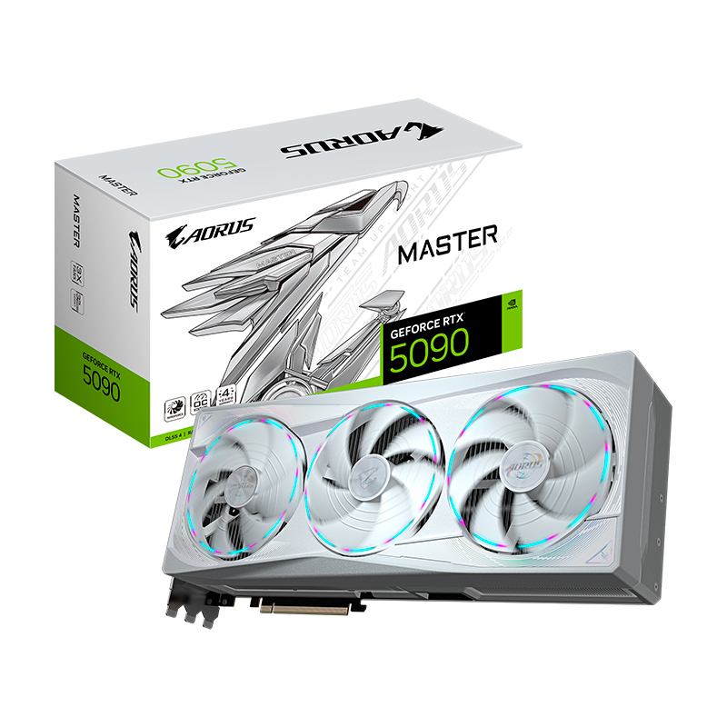 Tarjeta De Video Gigabyte Geforce Rtx 5090 Stealth Ice 32g, 32gb Gddr7, Pcie Gen 5.0