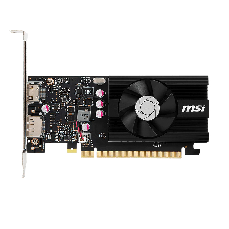 Tarjeta de video MSI GeForce GT 1030 4GD4 LP OC, 4GB DDR4, PCI Express 3.0 x16 (x4)