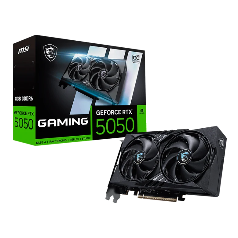 Tarjeta De Video Msi Geforce Rtx 5050 8g Gaming Oc, 8 Gb Gddr6, Pcie 5.0