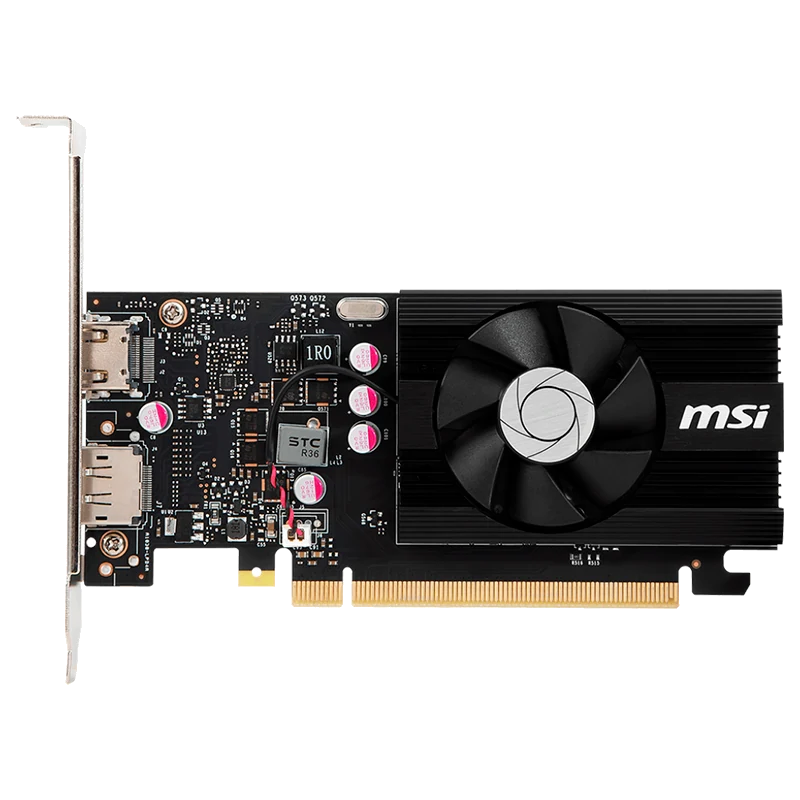 Tarjeta De Video Msi Geforce Gt 1030 4gd4 Lp Oc, 4gb Ddr4, Pcie Gen 3.0 X16 (utiliza X4)