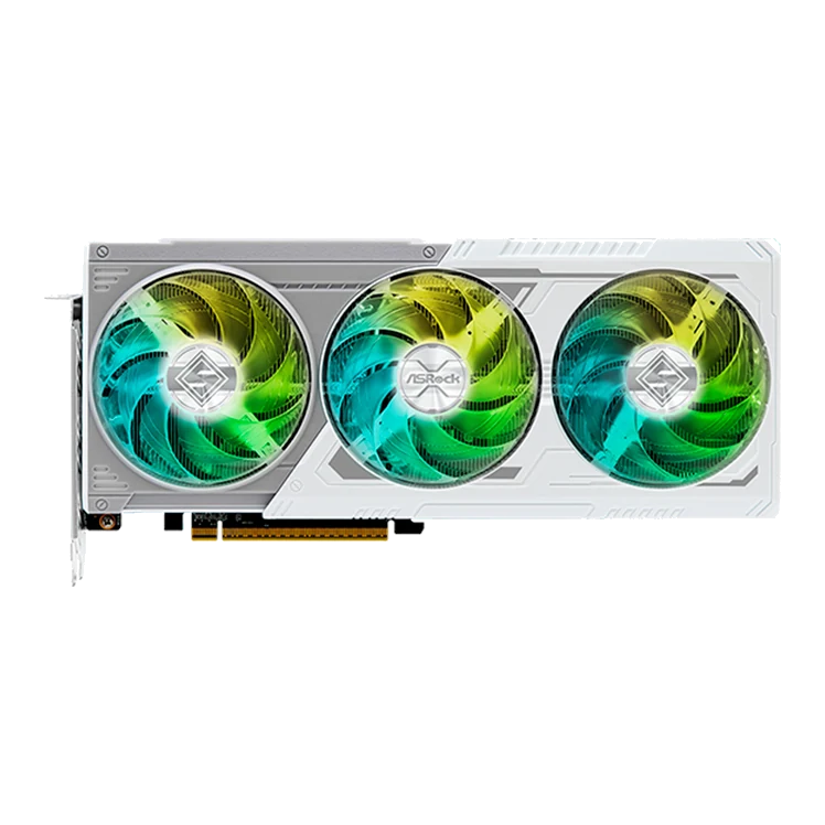 Tarjeta De Video Asrock Amd Radeon Rx 9060 Xt Steel Legend 16gb Oc, 16 Gb Gddr6, Pci-e 5.0