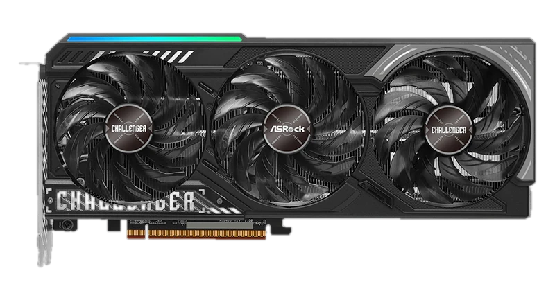 Tarjeta De Video Asrock Amd Radeon Rx 9070 Challenger 16gb, 16gb Gddr6, Pci-e 5.0 X16 — vista 2