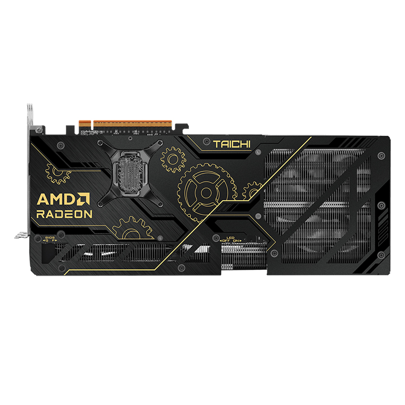 Tarjeta De Video Asrock Amd Radeon Rx 9070 Xt Taichi 16gb Oc, 16gb Gddr6, Pci-e 5.0 X16 — vista 2