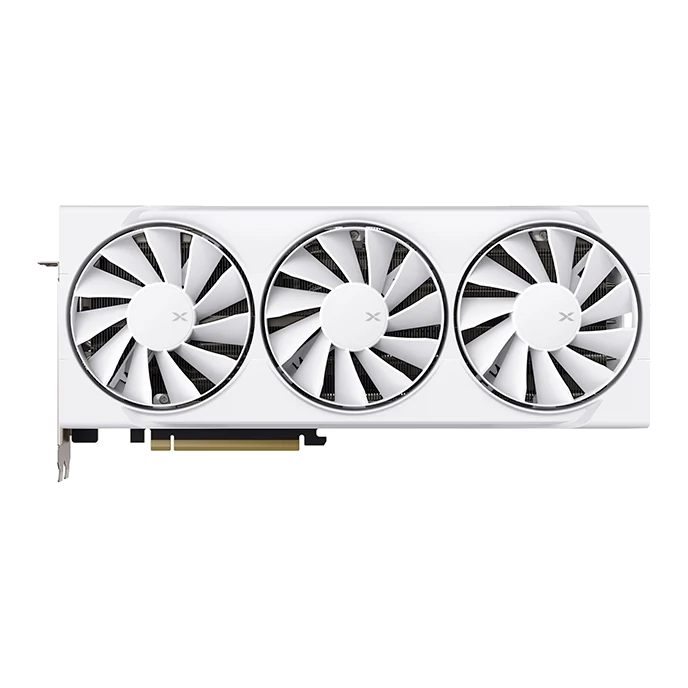 Tarjeta De Video Xfx Swift Amd Radeon Rx 9070xt White Triple Fan Gaming, 16gb Ddr6, Pcie5