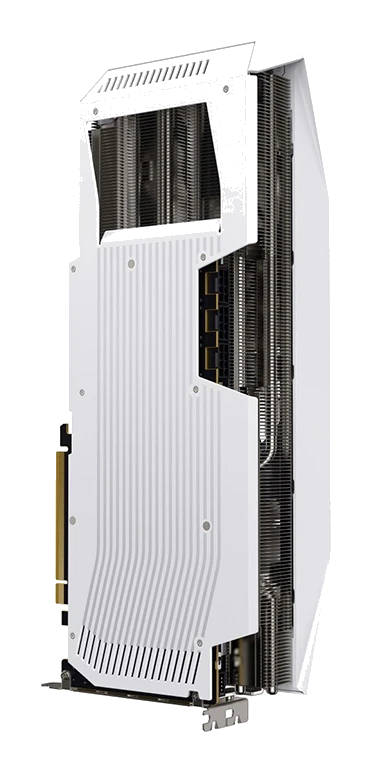 Tarjeta De Video Xfx Mercury Amd Radeon Rx 9070xt Oc White Gaming Edition,16gb Ddr6, Pcie5 — vista 2