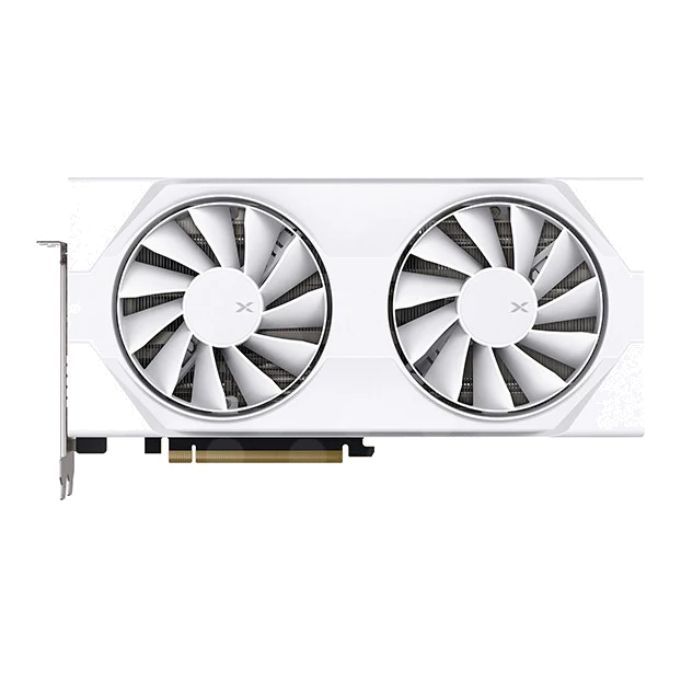Tarjeta De Video Xfx Swift Amd Radeon Rx 9060 Xt Oc White Gaming Edition, 8 Gb, Pcie5