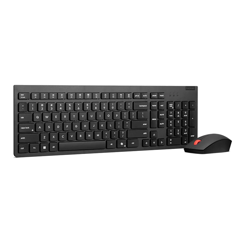 Teclado + Mouse Inalámbricos Lenovo Essential Combo Gen2, Negro, Español (la) 171